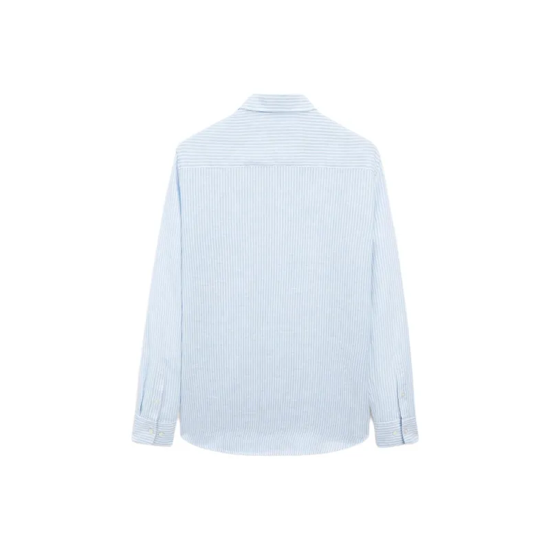 Massimo Dutti Shirt Men's Sky Blue-1