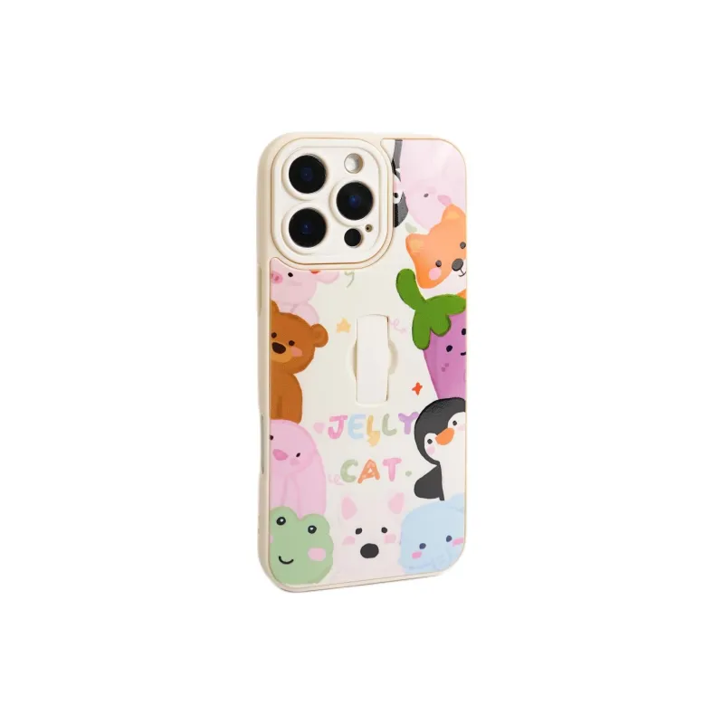 Sopi TPU Material Jellycat Edge Animal Collection Phone Cases Compatible With IPhone 16/15 Pro Max/Apple 13/14 Pro/Max-2