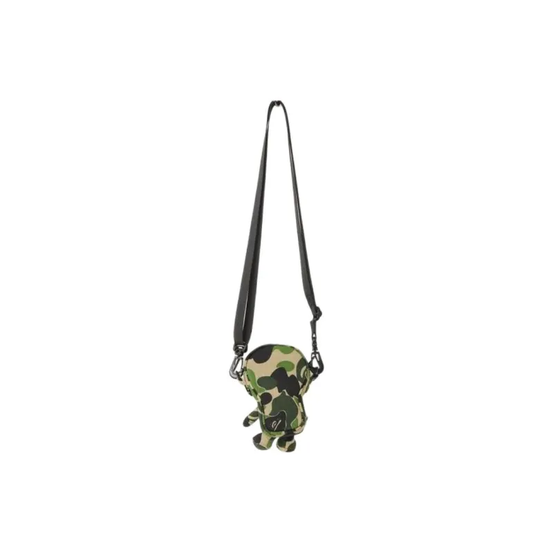 A BATHING APE Cotton Shoulder Bag Mini Men's Camouflage-1