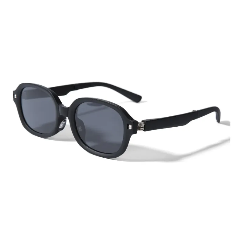 CACUSS Junior TR/Memory Plastic Oval Sunglasses Unisex-12
