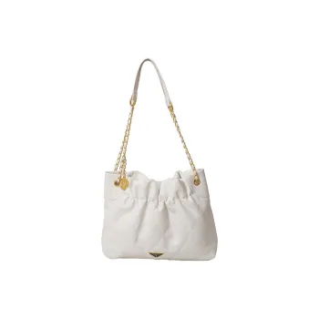 Venerable Brahma PU Shoulder Bag Women's Black/White