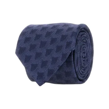 Corneliani Embroidered Silk Tie