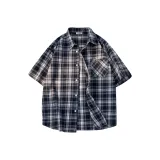 Navy Blue Plaid
