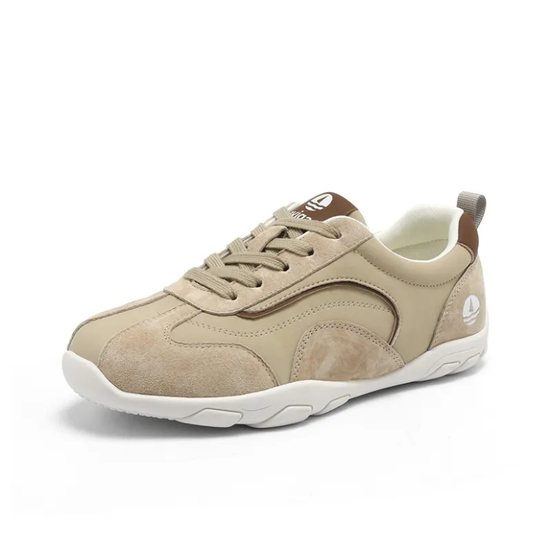 NAVIGARE Small Sailboats Lightweight Low Top Casual Shoes Women's Apricot Brown-1