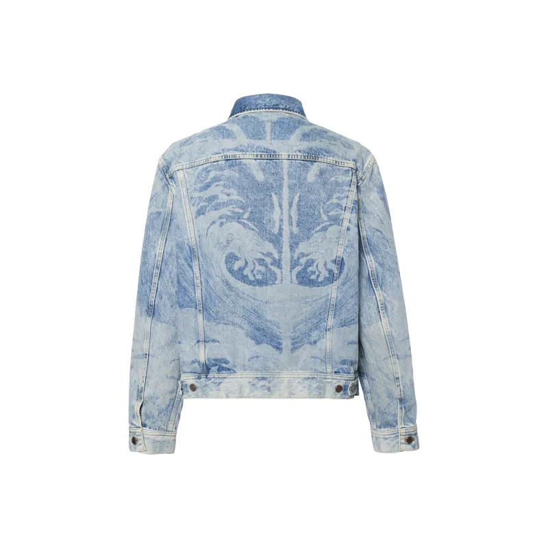 CELINE Denim Jackets Men Blue-1