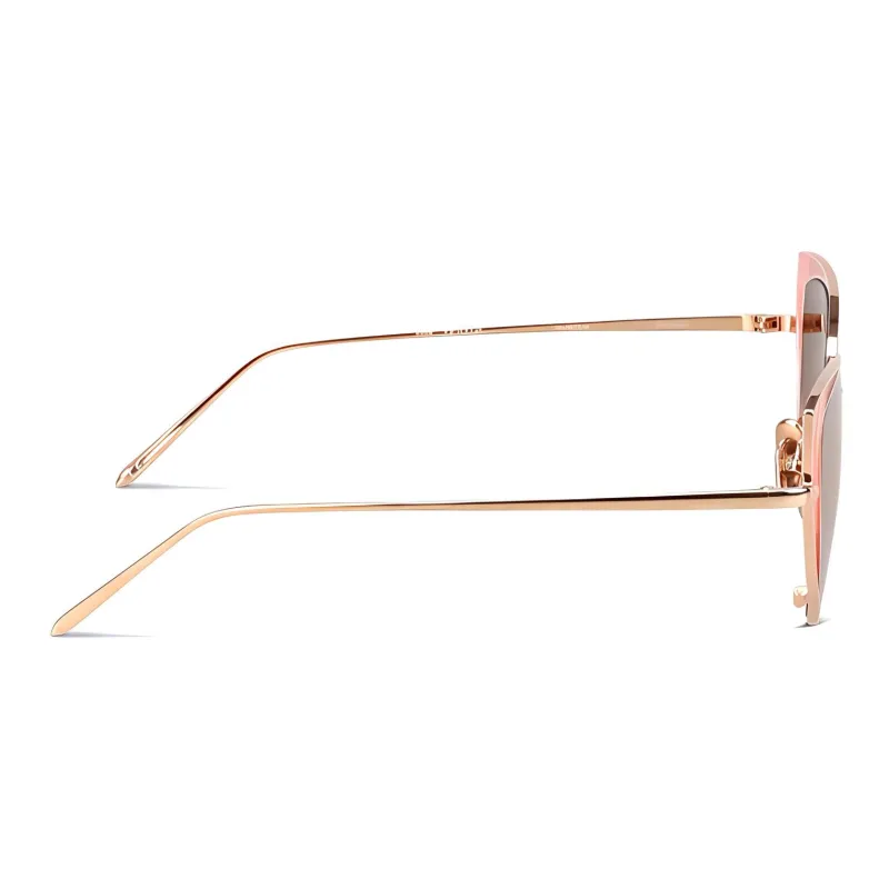Linda Farrow LFL855 Cat Eye Frame Sunglasses-2