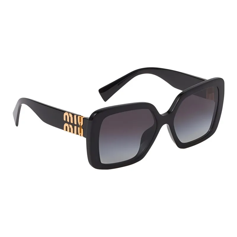 MIU MIU Logo-plaque Oversized-frame Sunglasses-2