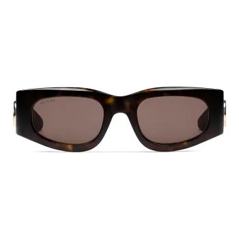 GUCCI Rectangle Frame Sunglasses