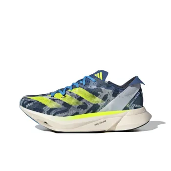 Adidas Adizero Adios Pro 3 Crystal White Lucid Lemon Blue Burst Women's
