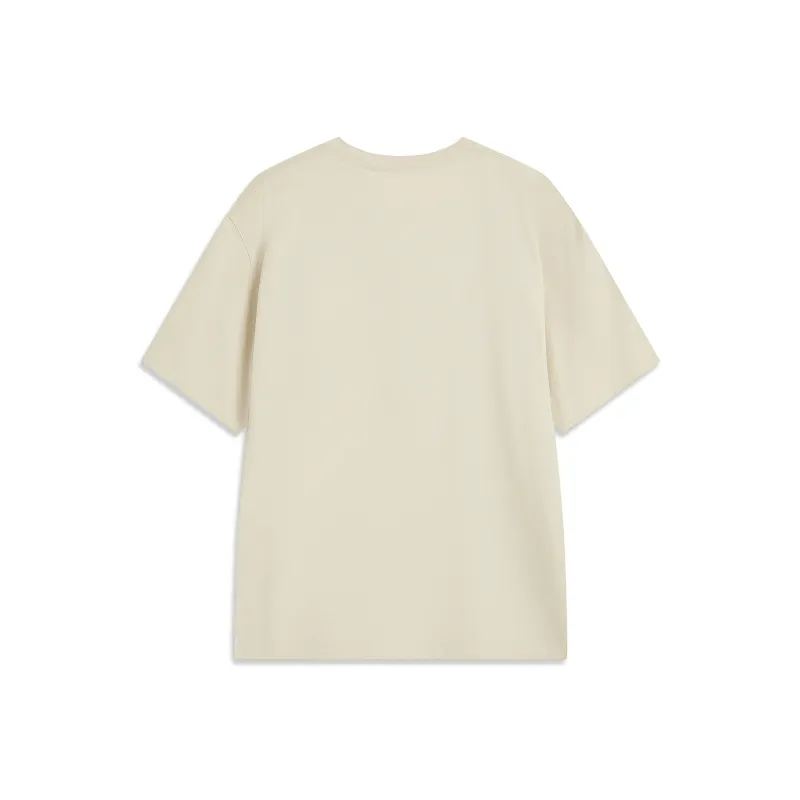 LiNing Sports Trend Series T Shirt Men's Seashore Gray-1