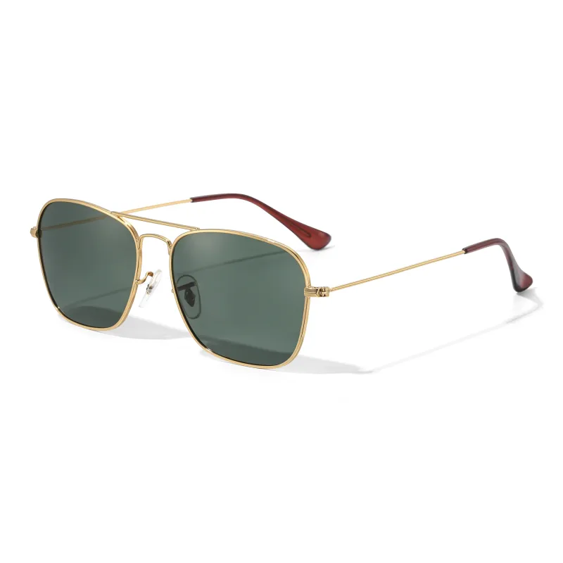 LASHION Alloy Square Sunglasses Unisex-0