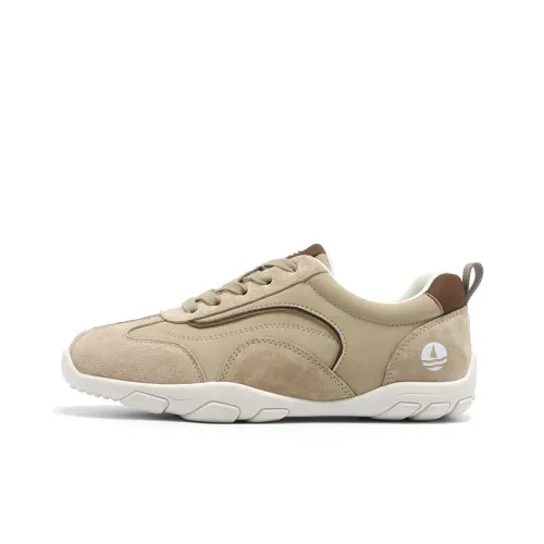 NAVIGARE Small Sailboats Lightweight Low Top Casual Shoes Women's Apricot Brown