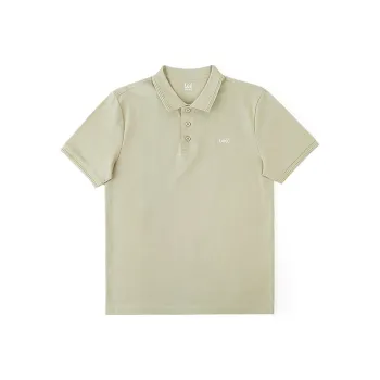 Lee Polo Shirts Men Oyster White