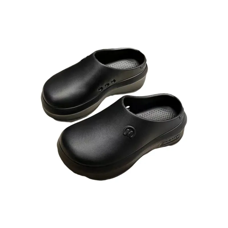Meter Height Increasing Slippers With Platform, Closed Toe, Lightweight Slip Resistant Slippers-4