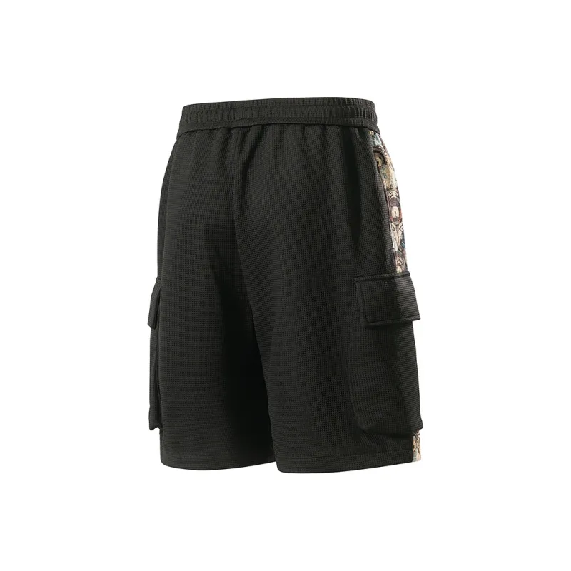 PAINT STAIN Casual Style Shorts Unisex-1