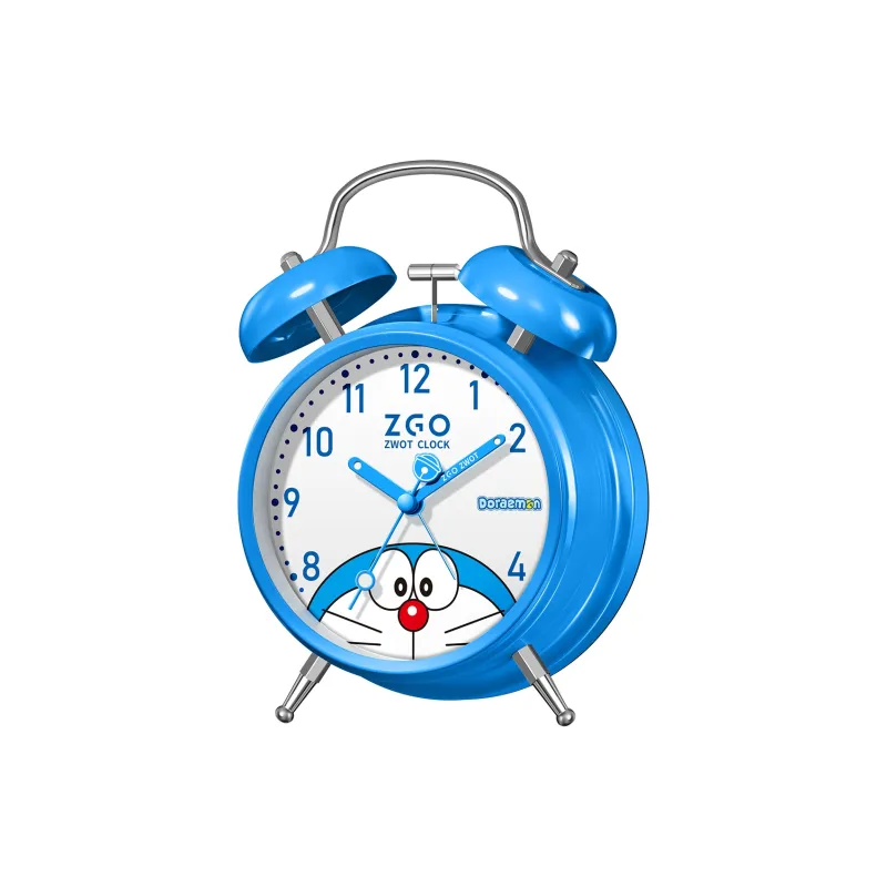 Zgo Sweeping Seconds Movement Metal Alarm Clock Unisex-3