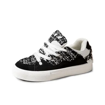 Medd Balance Impact Resistance Support Abrasion Resistant Lightweight Slip Resistant Low Top Skateboard Shoes Women's