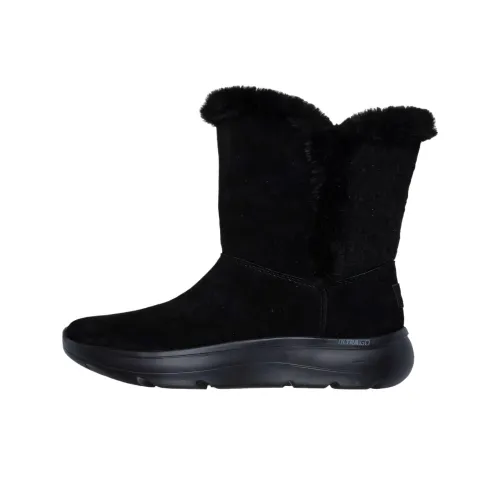 Skechers Encore Short Mid Calf Outdoor Boots Women's Black