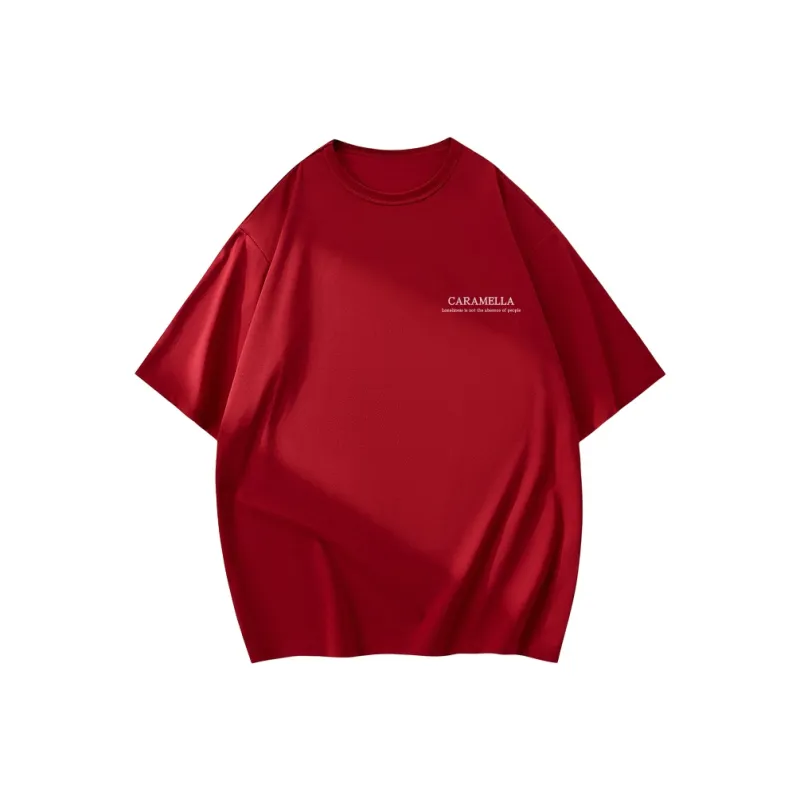 Caramella Drop Shoulder Sleeve T Shirt Unisex-9