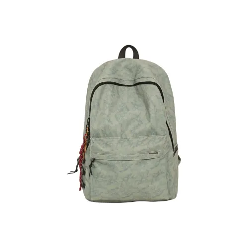 Yalu Nylon Backpack Regular Unisex Black/Red/Green/Beige