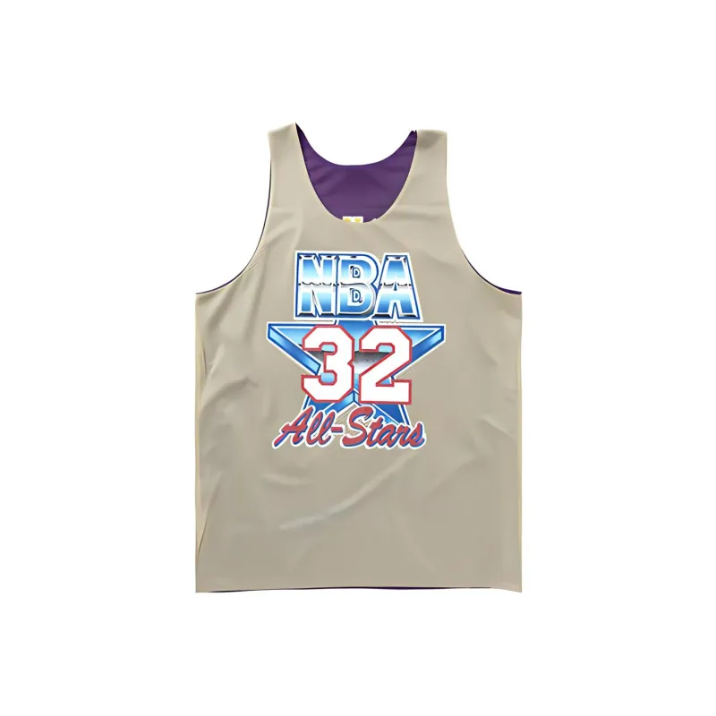 Mitchell Ness Basketball Jerseys Unisex Purple-1