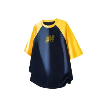 MXDT T Shirt Unisex Navy Blue & Yellow