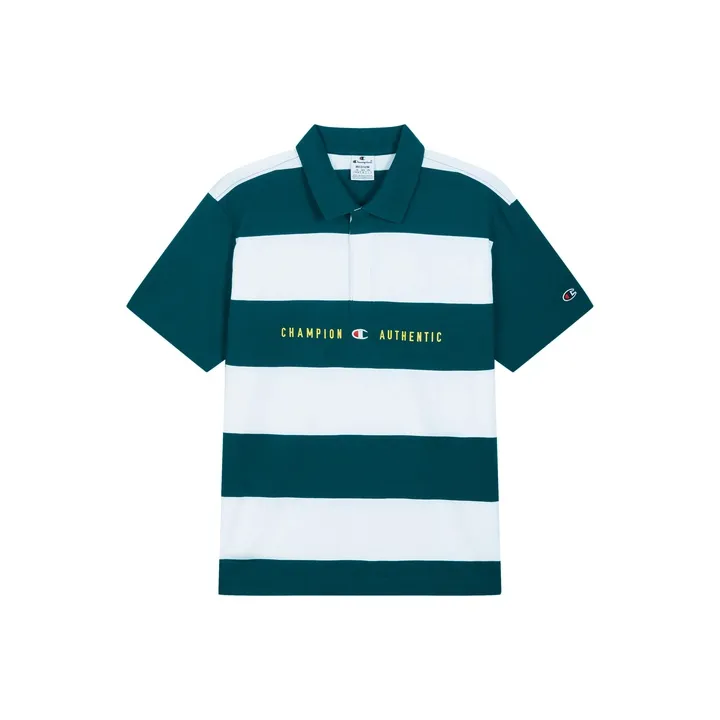 Champion Short Sleeved Polo Shirt Europe Version Unisex-2