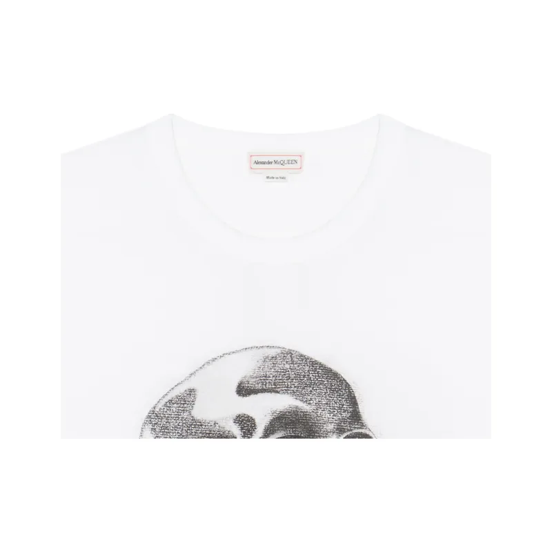 Alexander McQueen Graphic Printed Crewneck T Shirt-7