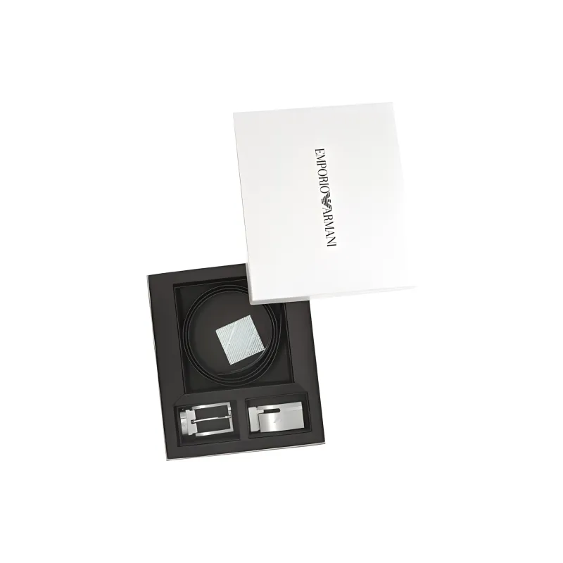 EMPORIO ARMANI Logo Buckle Fastened Belt-6