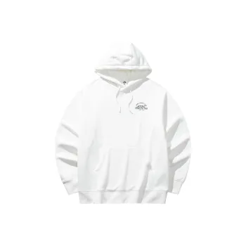 Anta Life Collection Sweatshirt Men's Papyrus White