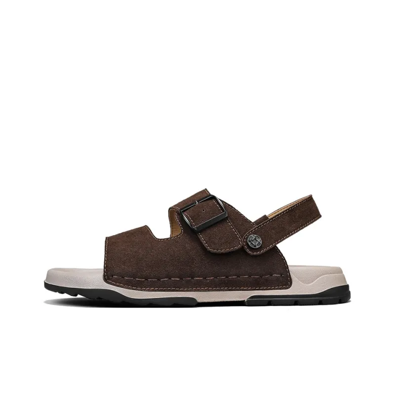 G.N.SHIJIA Rubber Sole Quick Dry Slip Resistant Abrasion Resistant Odor Resistant Slide Slippers Men's-6