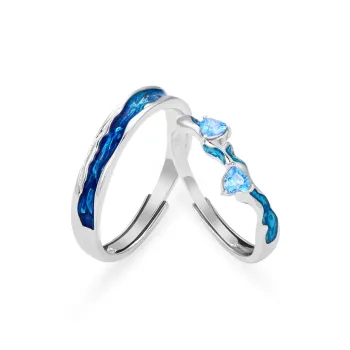 Teddy Bear Collection S 999 Fine Silver Rings Unisex
