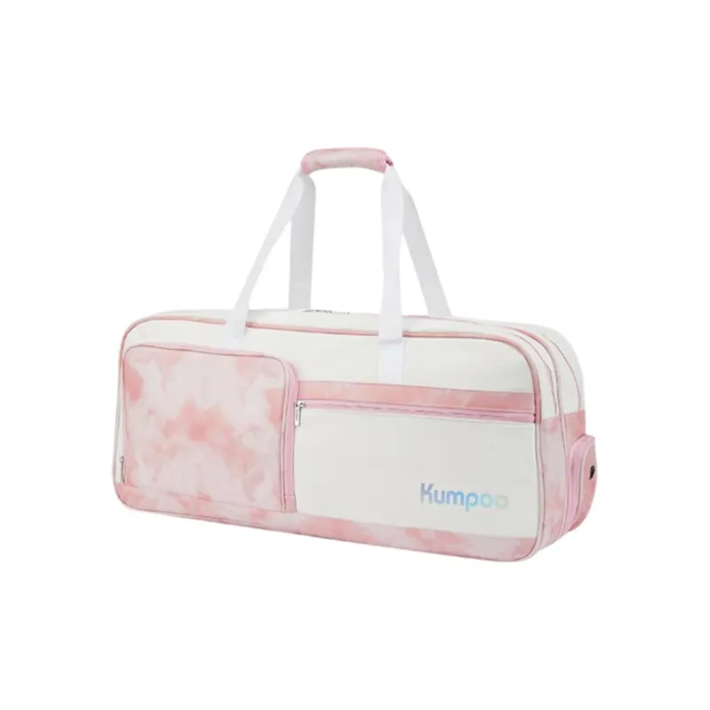 KUMPOO Badminton Racket Bags Without Strap Pink White Unisex-3