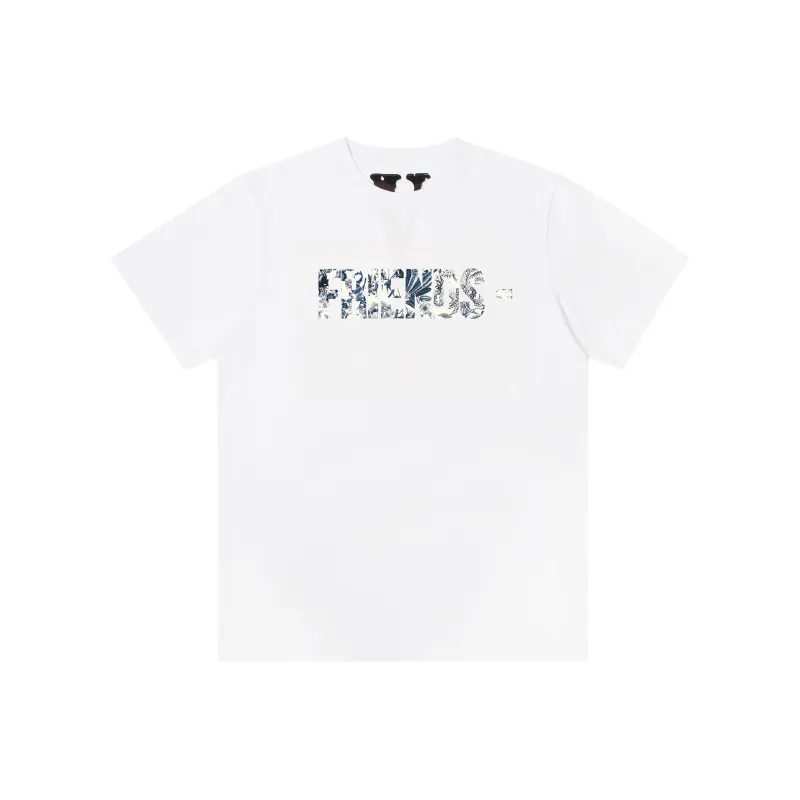 VLONE T Shirt Unisex White Blue-1