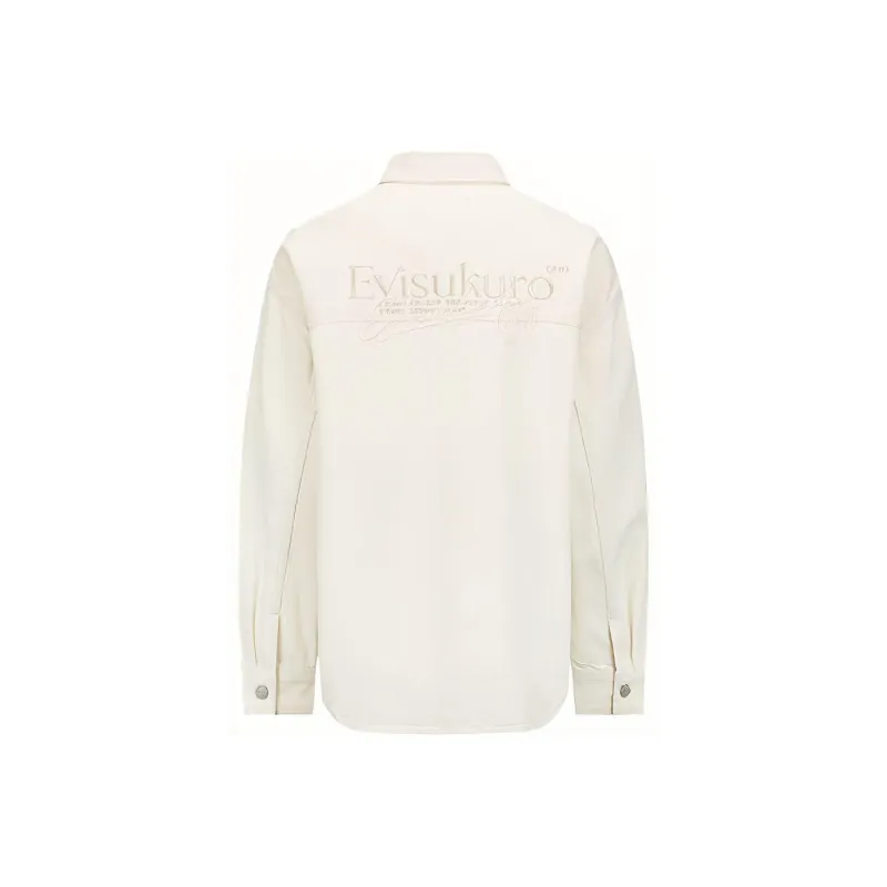 EVISU Denim Jackets Women's White-1
