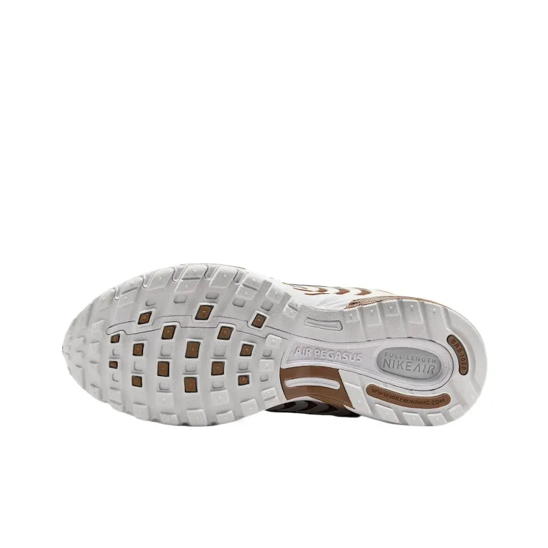 Nike Air Pegasus 2005 Low Top Running Shoes Women's White Brown-5