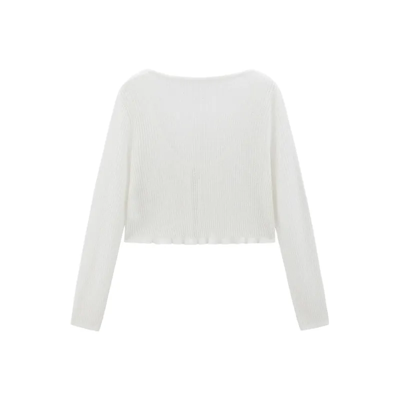 PEACEBIRD Knitwear Women's White-8
