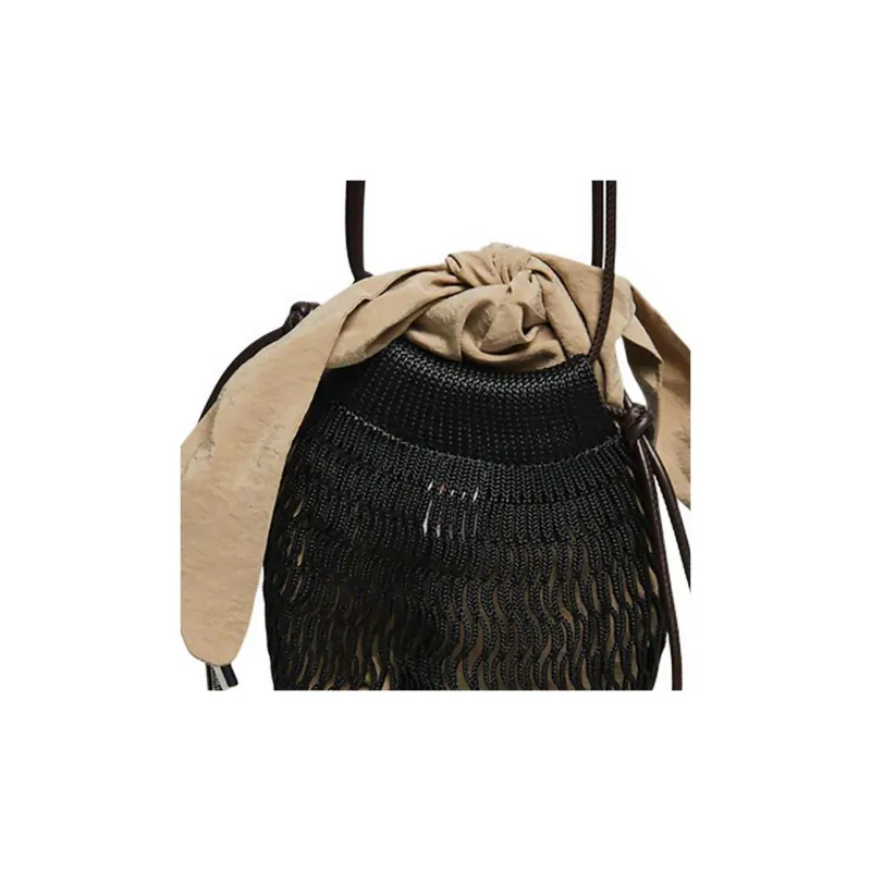 Lemaire Polyester Crossbody Bag Women's Black-4