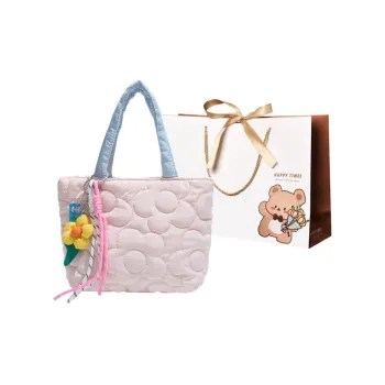 ERANGBEAR Nylon Handheld One Shoulder Handbag Regular Women's Multicolor