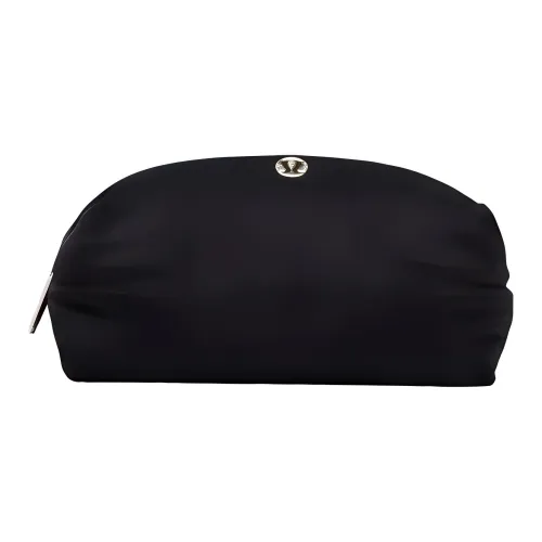 Lululemon Velour Fabric Storage Bag Small Size Women's Black