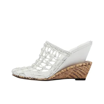 Jacquemus Closed Toe Slippers 11cm Women's White