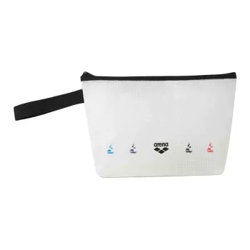 Arena TPU Clutch Unisex White/Blue