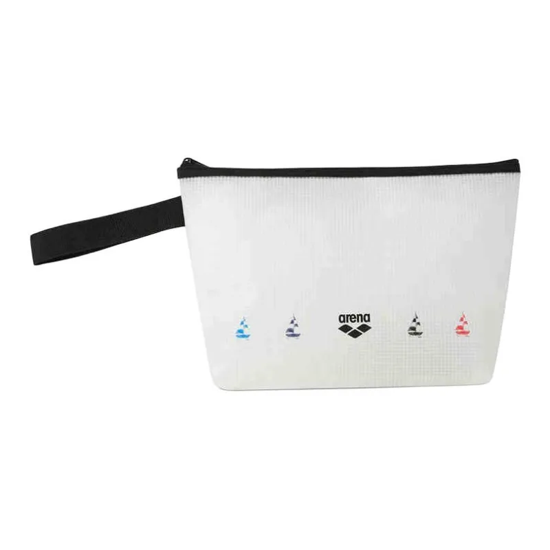 Arena TPU Clutch Unisex White/Blue-0