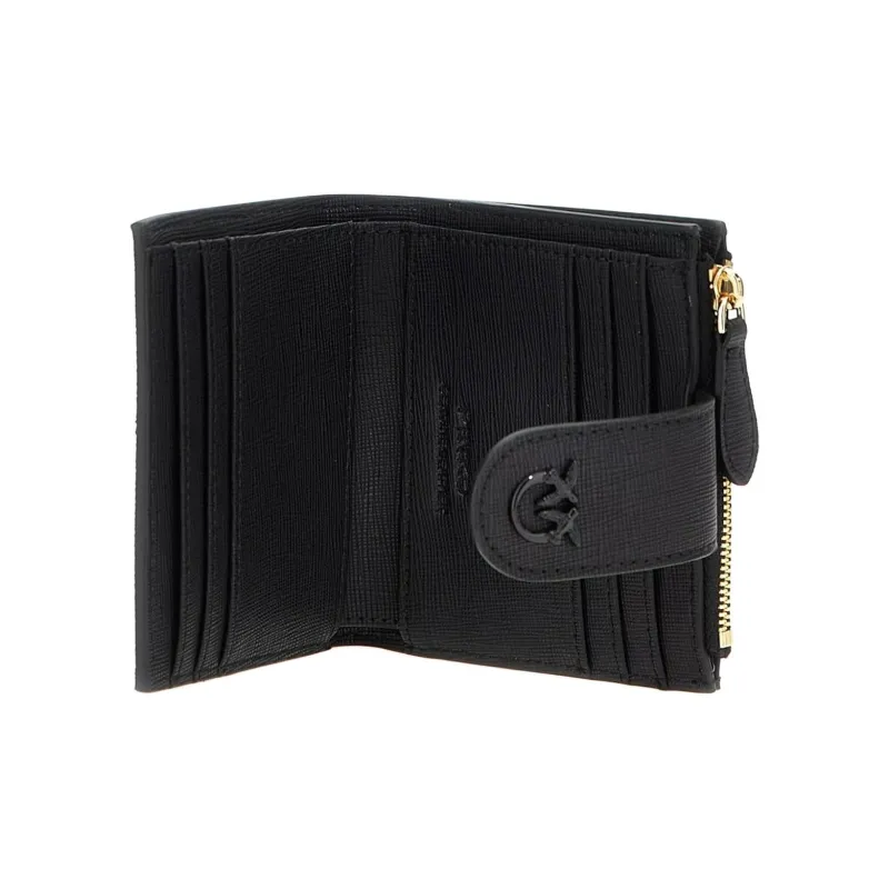 PINKO Calfskin Wallet Women's Black-2