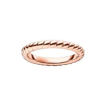 Thomas Sabo Silver Rings Women's Rose Gold