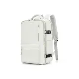 Crescent White Tubas[Includes Wet-Dry Separation Pocket+Independent Shoe Compartment]
