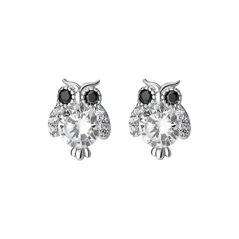 QUIET LOVE Alloy With Zircon Stud Earrings Women's