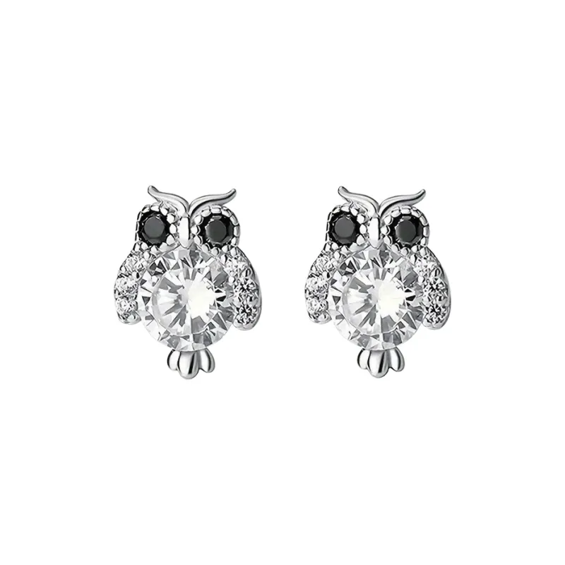 QUIET LOVE Alloy With Zircon Stud Earrings Women's-0