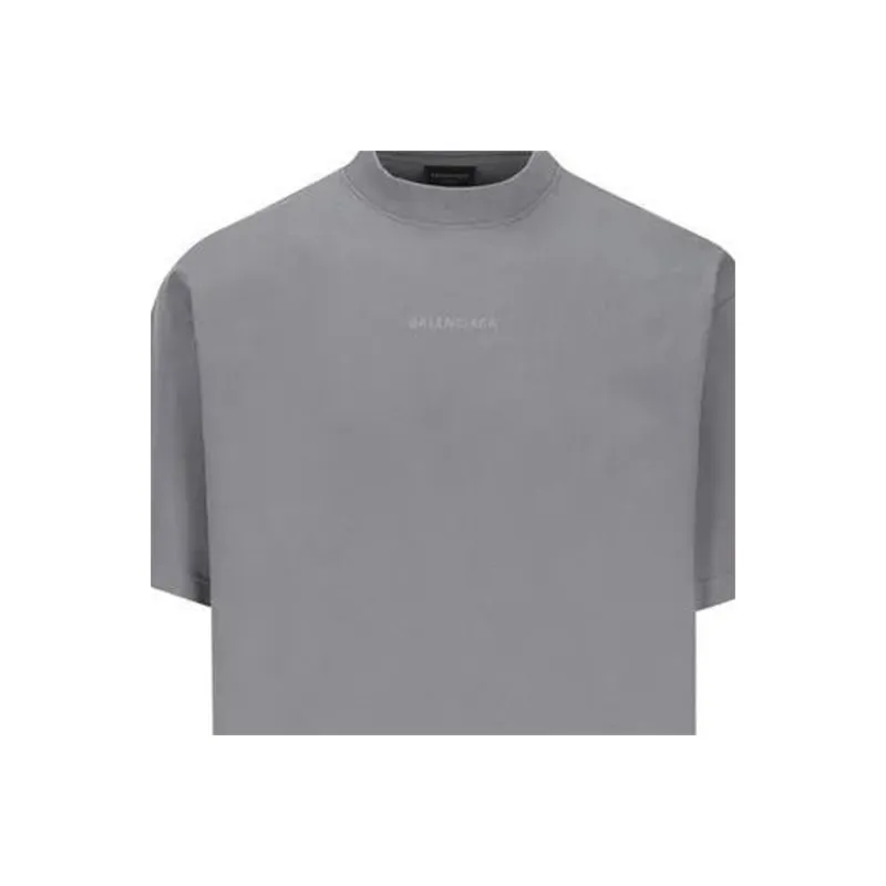 Balenciaga Reflective Medium Fit T Shirt-5
