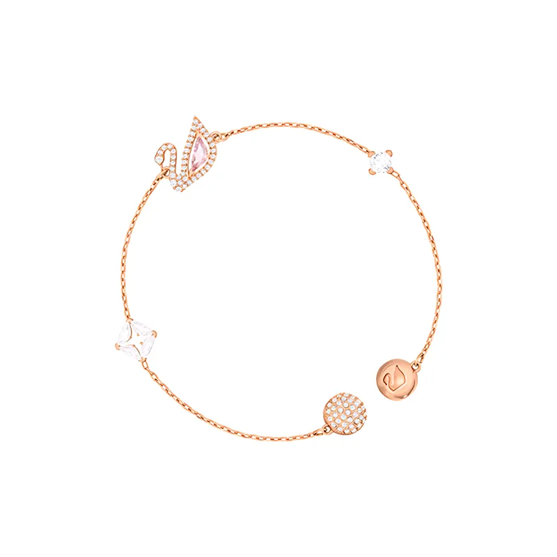 Swarovski Gold Plated Bracelets Women's Rose Gold-1